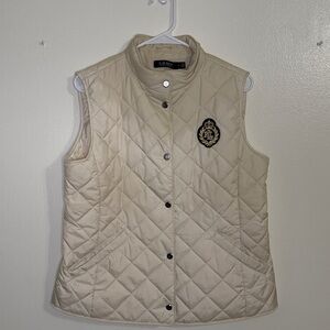 Ralph Lauren Black Label Sz Medium Quilted Vest